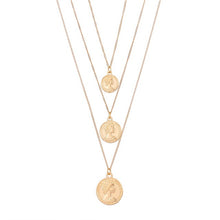 Load image into Gallery viewer, Vintage Coin Pendant Necklaces