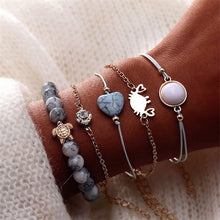 Load image into Gallery viewer, Bohemian Turtle Charm Bracelets