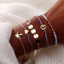 Load image into Gallery viewer, Bohemian Turtle Charm Bracelets