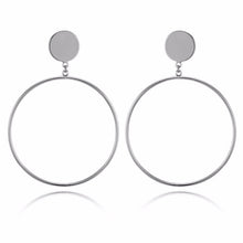 Load image into Gallery viewer, Big Round Circle Earrings