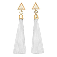 Load image into Gallery viewer, Gold Silver Black Stud Earring