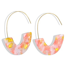 Load image into Gallery viewer, Leopard Print Long Dangle Earrings