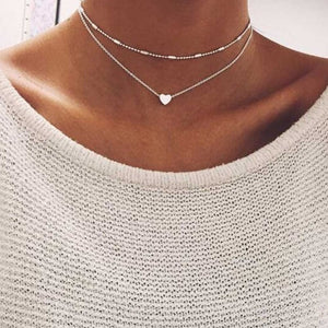 Layers Cross Necklaces